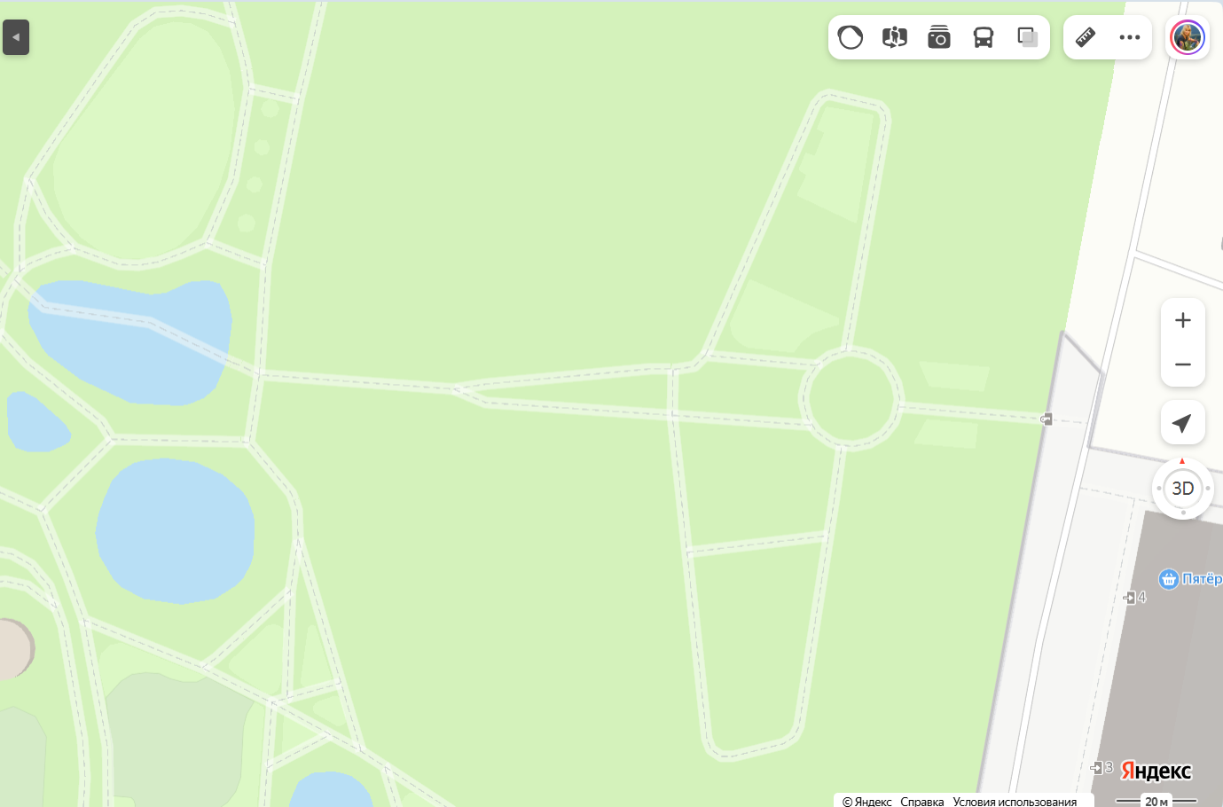 Новый парк на левом берегу Новый парк на левом берегу