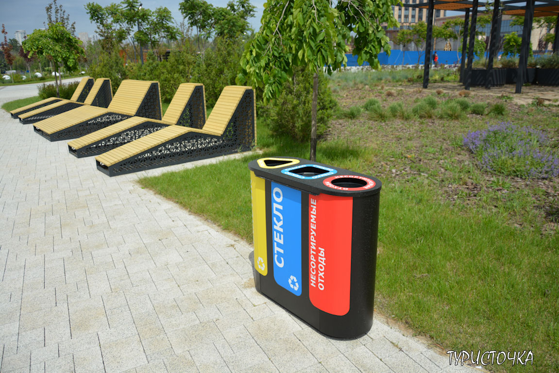 Новый парк на левом берегу Новый парк на левом берегу