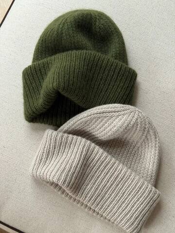 Chantal Beanie Knitting Pattern OBL 1