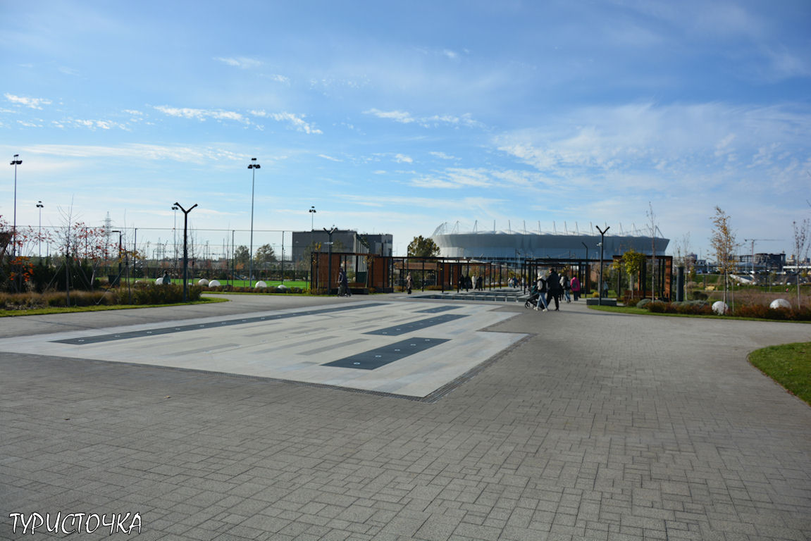 Парк Левобережье Парк Левобережье