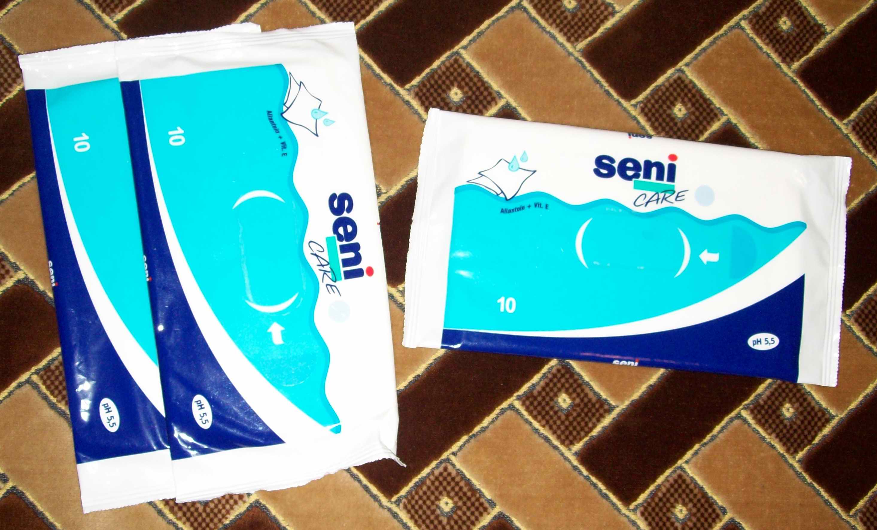 SENI салфетки влажные