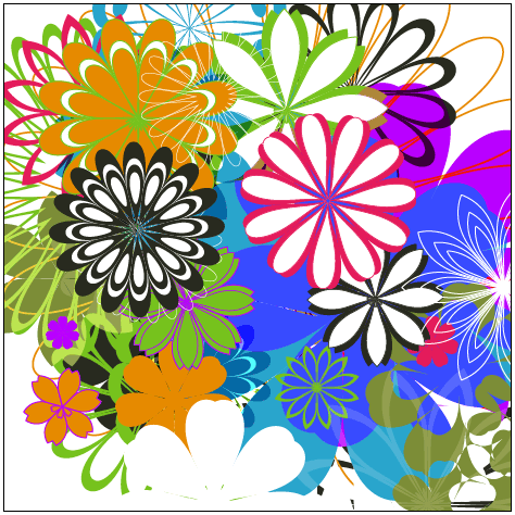 vector flowers