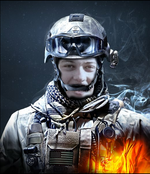 б