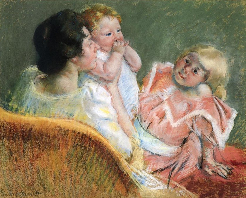 Cassatt Mary Mother and Children