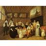 1650 1670 Gillis van Tilborch, Groupe de famille