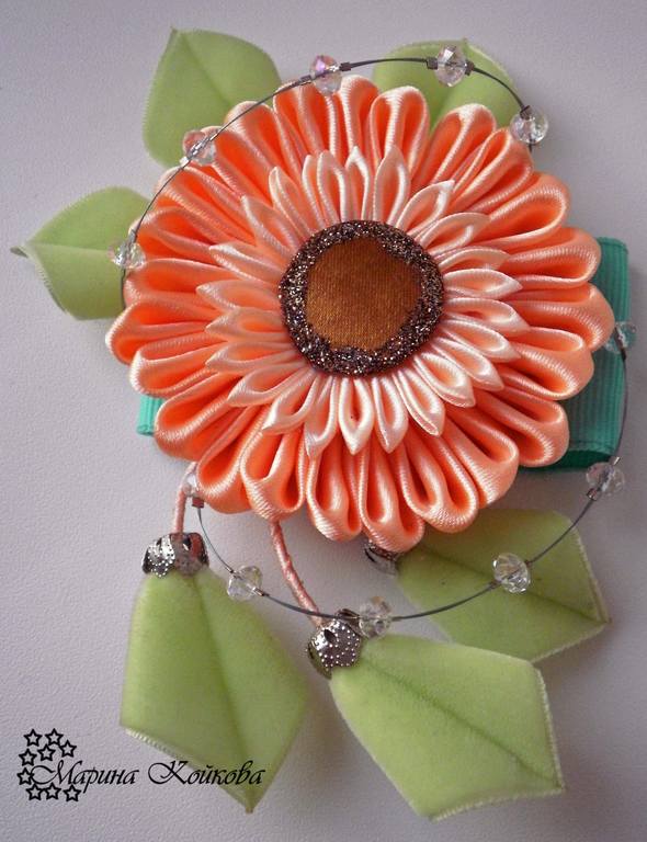 браслет цветок