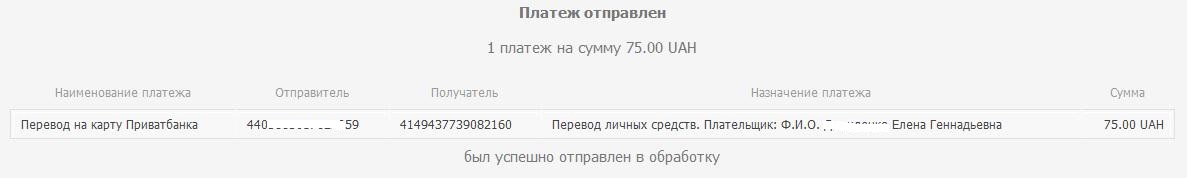Терещенко 75грн.