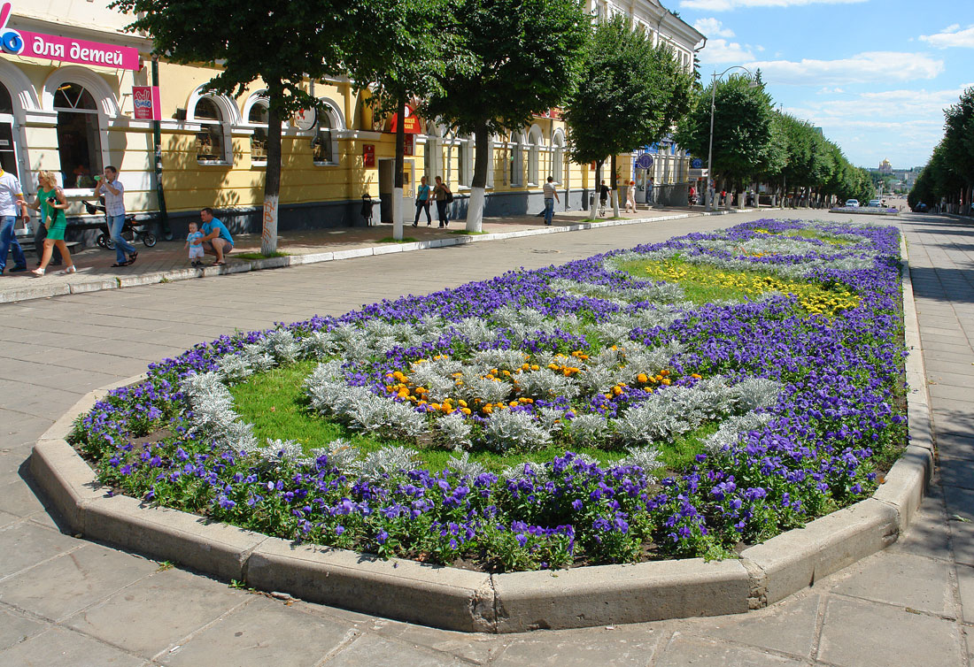 Клумба тургеневская