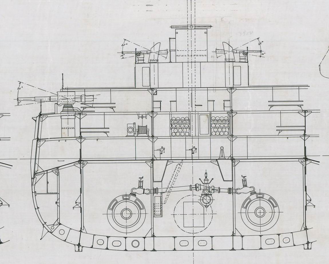 Friedrich der Grosse Mittlere Querschnitte