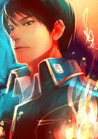 fullmetal-alchemist roy-mustang sanbonzakura