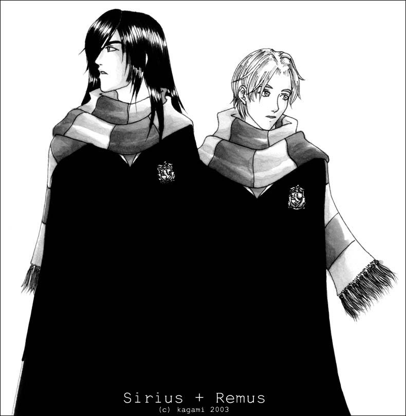 Winter Sirius and Remus