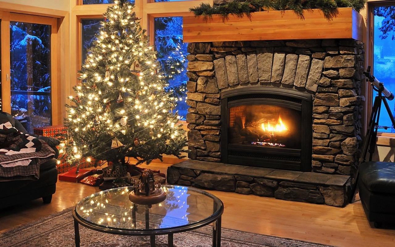 new year by the fireplace pic1