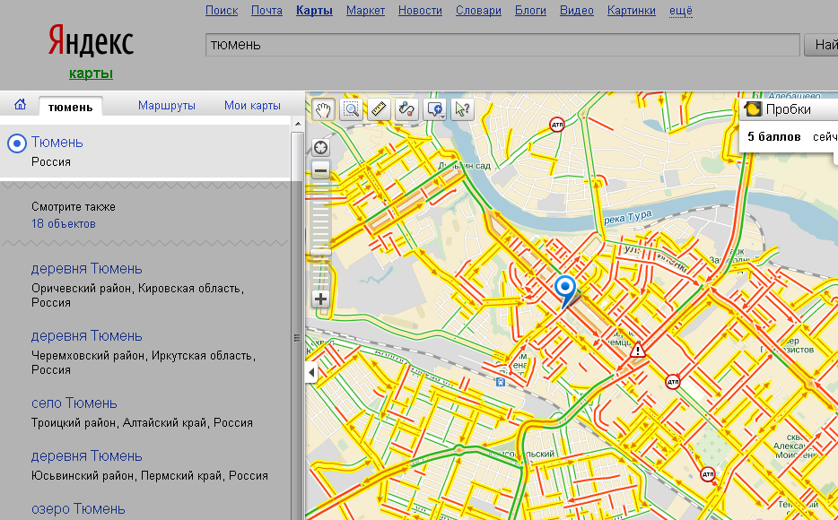 тюмень — Яндекс.Карты