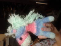 Лошадка для сестрички - крючок