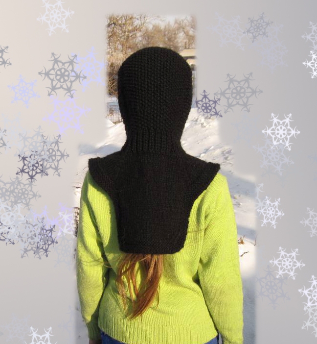 Шапка с манишкой 1021