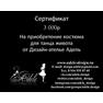 Сертификат Адель