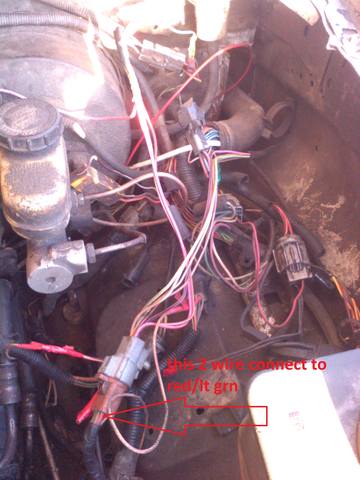 wire to ignition