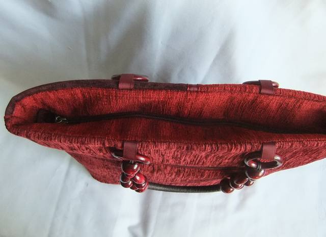 сумка БОРДО-вид сверху