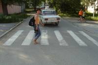 На переходе