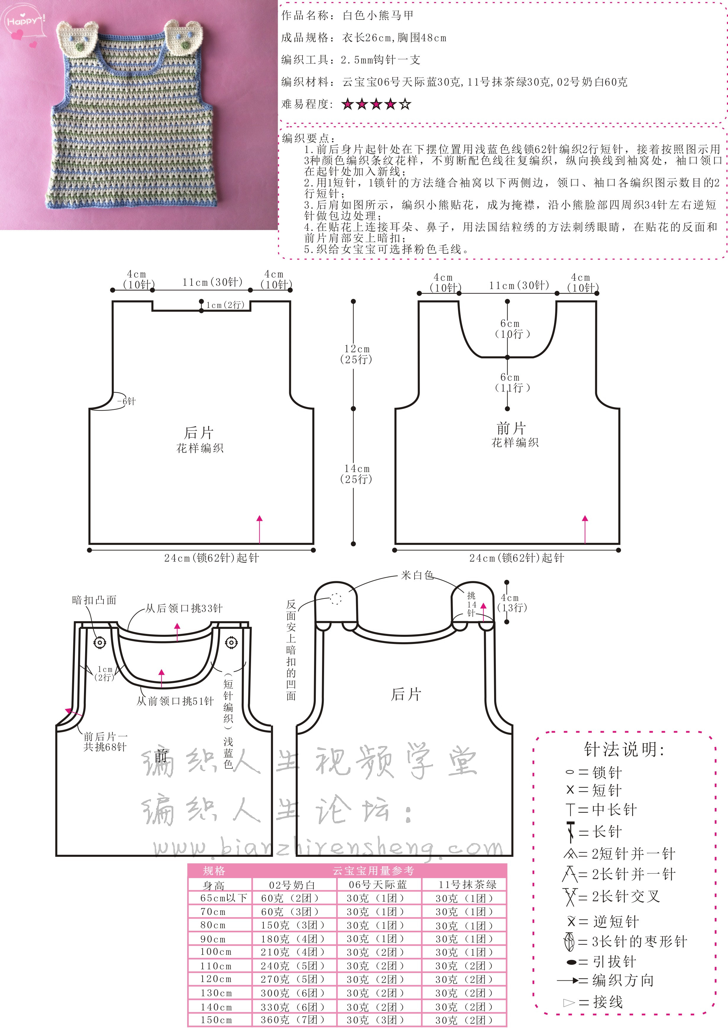 小熊马甲1