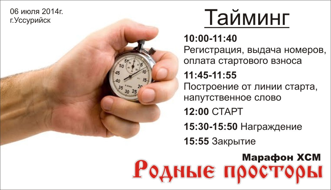 Тайминг встречи образец