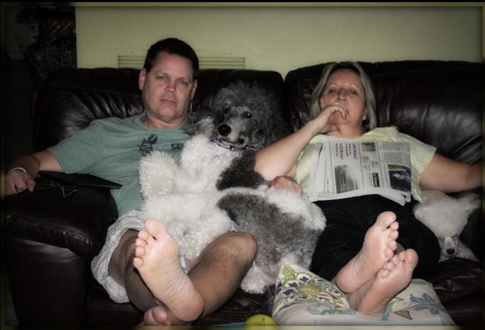 Watching TV