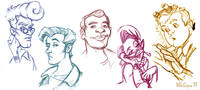 the real ghostbusters sketches by tunasammiches-d5sygz4