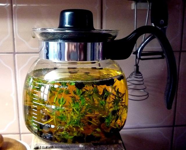 Чай с чабрецом