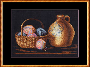 СЖ-004 Корзина с клубками