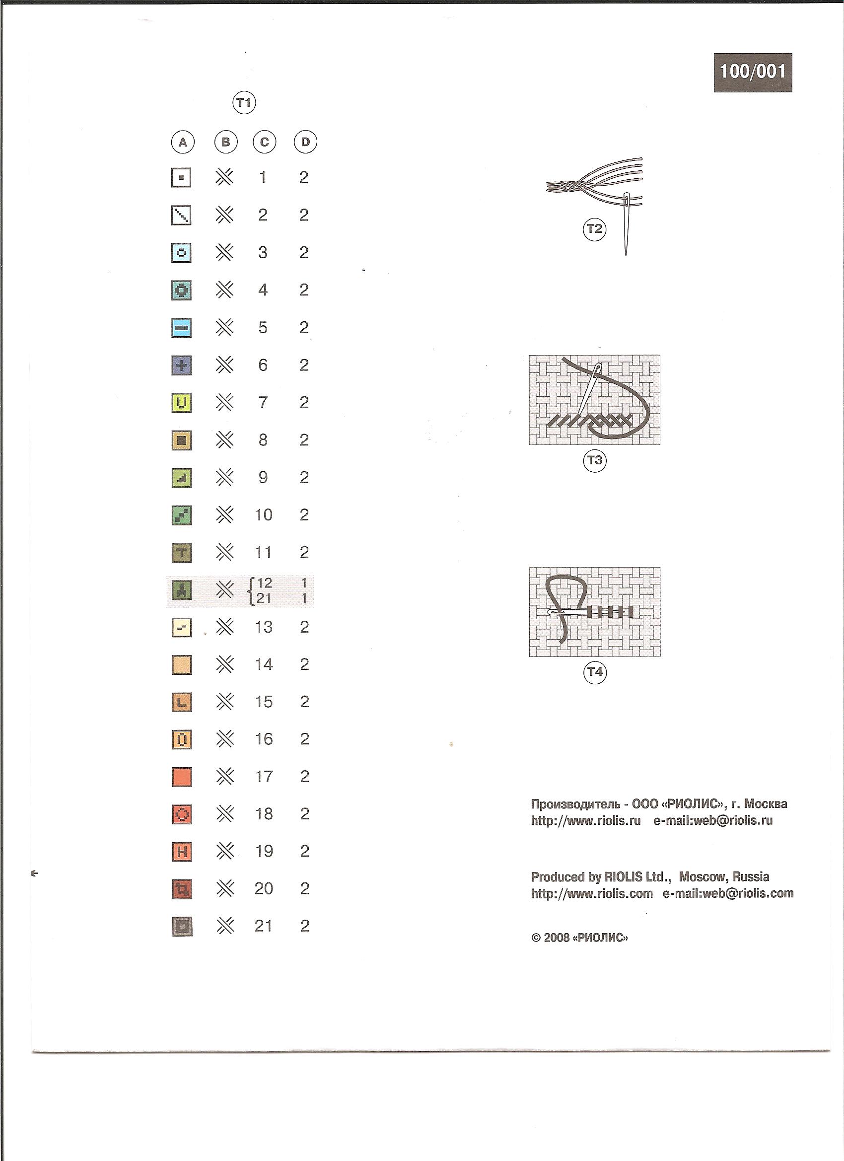 Riolis 100-001-key