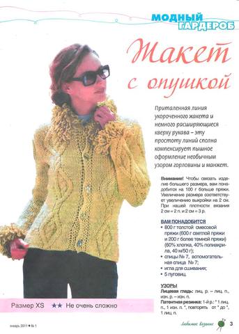 Любимое вязание 2011'01 3