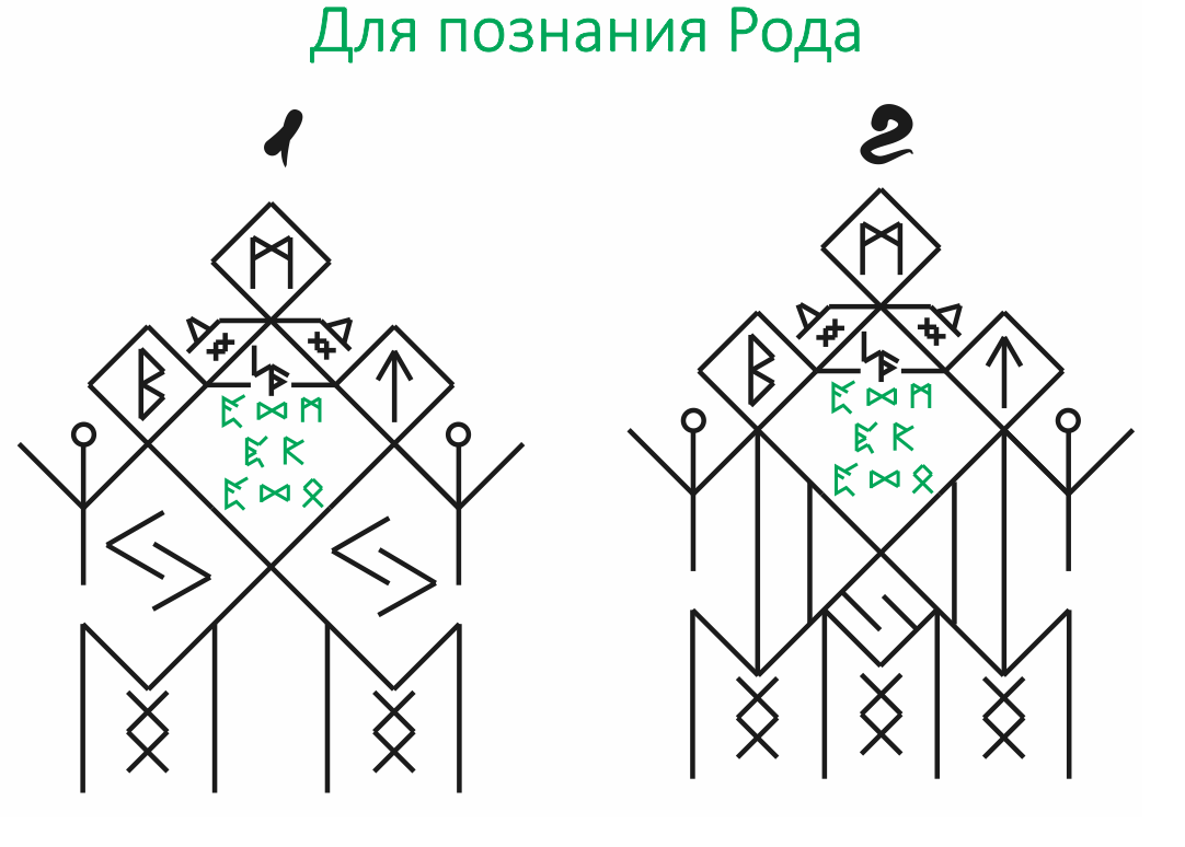 128 предков схема