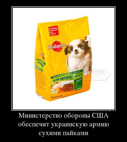 Паек для щенков