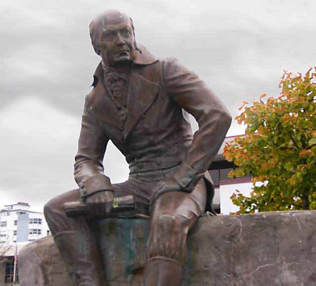 Памятник Александру Баранову, Аляска, Ситха