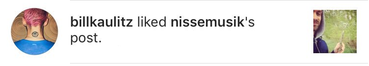 Bill liked Nissemusik