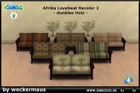 Zoo AfricaSet Recolors LoveSeat Set2