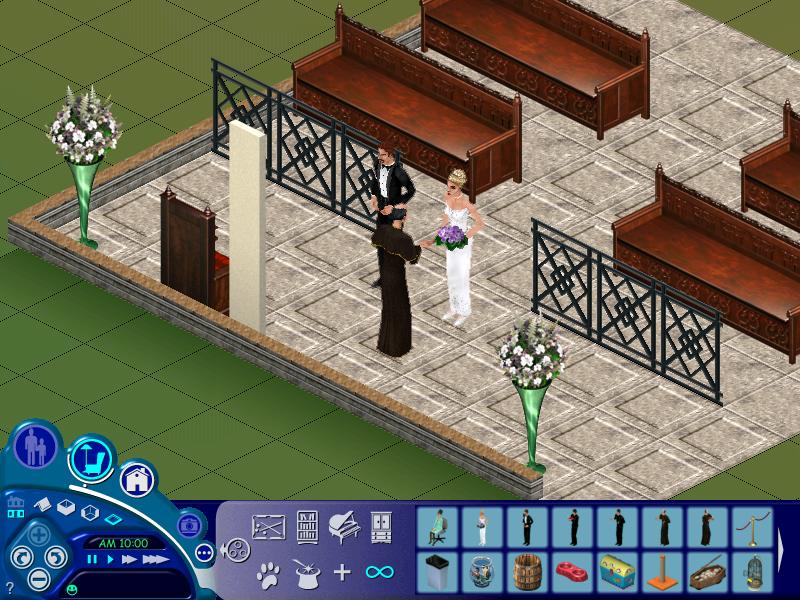 Church Wedding 2 using Fake Sims