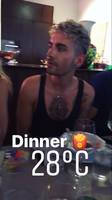 Bill at dinner (Berlin, 19.06.17)