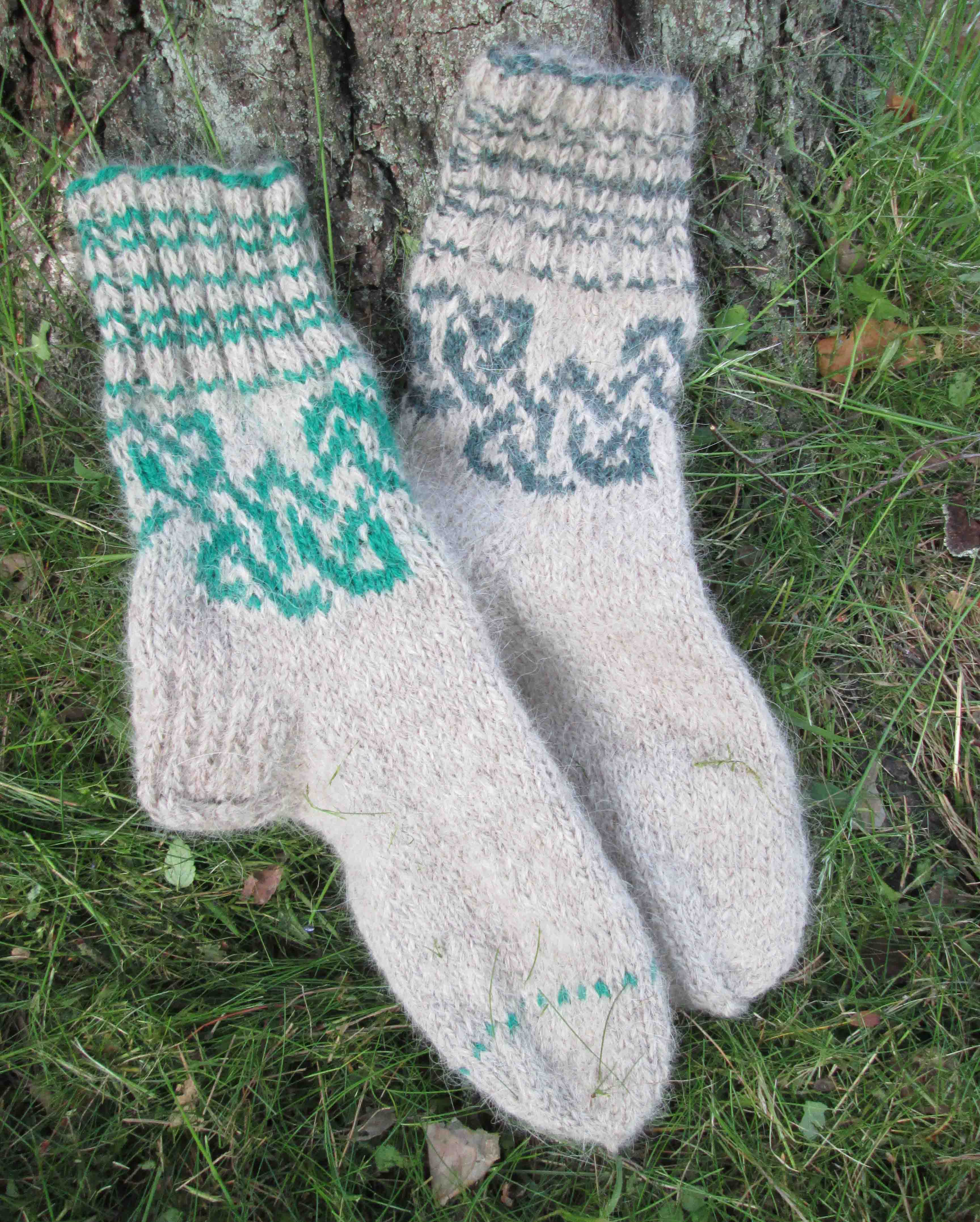 носки из собачьей шерсти