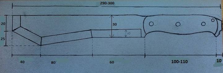 kabar_camp_machete Model (1).pdf - OneDrive Knife design Tools, Design, Model