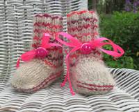 пинетки из собачьей шерсти