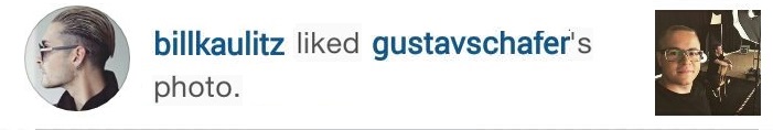 bill likes gustav