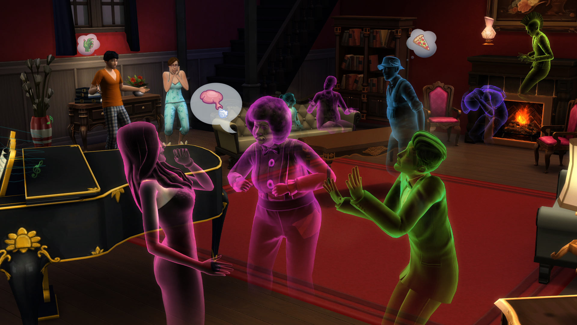 TS4 Ghosts Party
