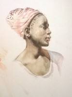 Портрет эфиопки, обрезан