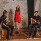 унзыкальное трио Mary’s Friends на мероприятии в Киеве