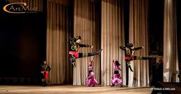 Грузинские танцы шоу-балета Кавказ на мероприятии
