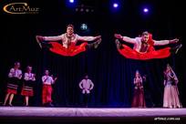 Украинско-Кавказские танцы шоу-балета Кавказ на концерте Украина