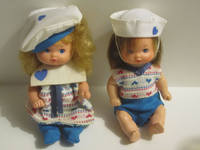 1987 Double Stroller 2293 Heart babies suits fashion # 7162...