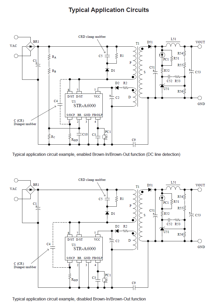 Str a6059h схема включения