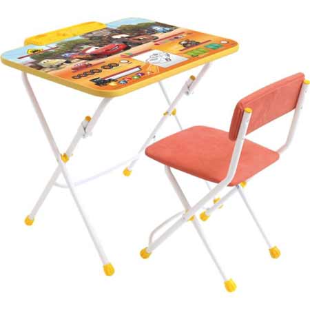 Комплект Disney 3 Д3Т (для 3-7 лет) тема Тачки (складные стол+стул) г.Ижевск